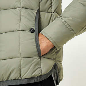 Mens Puffer Jacket Factory Pricing Winter Warm Hooded <b>Padded</b> Outerwear - Product Image 3