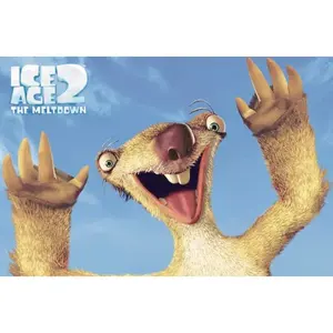 Affiche d'anime Ice Age 2 - The Meltdown, design de carte postale accrocheur - Product Image 1