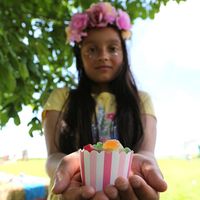 Tasses à crème glacée en papier rose Cinéma Popcorn Lot de 20 étuis à cupcakes Cuisson Muffin Doublures Traiter les baignoires pour enfants Anniversaire Fête de mariage