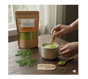 Polvo de Moringa de alta calidad de hojas secas cuidadosamente procesadas para un sabor máximo y una textura consistente de la India - Product Image 3