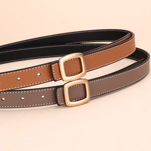 Cinturón de Cuero PU de Moda con Hebilla de Aleación, Elegante para Uso Casual y de Negocios - Product Image 4