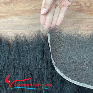 ที่ขายดีที่สุดหรูหราผมมนุษย์ง่ายต่อการทําวิกผมธรรมชาติหยักHDลูกไม้ด้านหน้าลูกไม้ที่ยังไม่ได้แปรรูปดิบผมสไตล์ตรง - Product Image 6