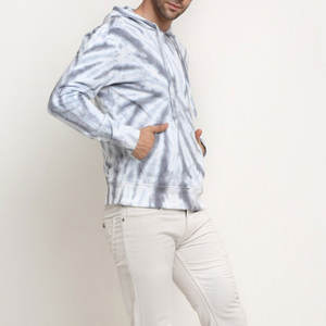 Sweats à capuche décontractés pour hommes en mélange de coton léger pour l'hiver avec logo personnalisé Prix direct d'usine - Product Image 5