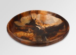 Cuenco de resina de alta calidad Handcrfatef de alta pulido para cuenco y utensilios de cocina de alta calidad y uso para servir fideos de sopa de madera - Product Image 4