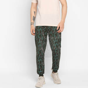 Pantalones de jogging informales de cintura media rectos ligeros para hombre de nueva moda 100% algodón ecológico - Product Image 4