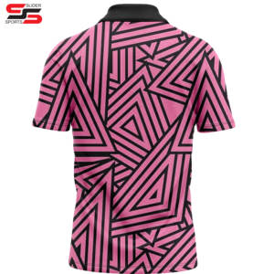Camisetas de Golf para Hombre, Polo de Secado Rápido, Camiseta Elástica de Manga Corta, Transpirable, Anit Arrugas, Impresión Digital - Product Image 2