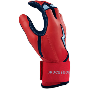 Guantes de Bateo de Béisbol BRUCE BOLT de Cuero Antideslizante con Logotipo y Diseño Personalizados, Calidad Profesional, Fabricados con Cuero Premium - Product Image 4