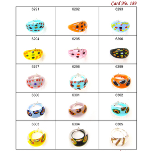 Perles de verre d'anneau de chalumeau en cristal fait à la main d'aspect attrayant pour la fabrication de bijoux meilleures perles de création de conception pour la fabrication de bracelets - Product Image 6