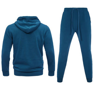 Nuevo Chándal Deportivo Informal de la Mejor Calidad, con Capucha, Estampado Sólido, Logotipo Personalizado, Algodón, para Hombre, Talla Grande, Jogger, Venta al por Mayor - Product Image 6