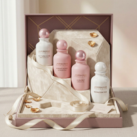 Kit de découverte personnalisé Jarsking pour les marques de parfums haut de gamme, flacons en verre ronds avec bouchons sphériques, emballage OBM