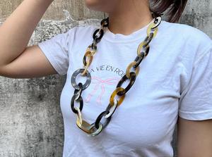 Buffalo Horn Luxury Handmade <b>Necklace</b> Natural Sustainable Jewelry for Women High Quality - Product Image 3