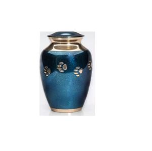 Urnas de latón hechas a mano de lujo para cenizas, urnas para mascotas conmemorativas de cremación Premium con acabado elegante, exportador mayorista - Product Image 1