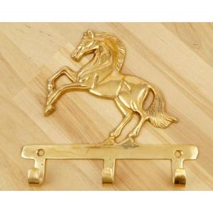 Minimalist Design Brass Keyholder Hooks with Sleek Finished & Ideal for Contemporary Homes and Modern Interior Decor - Product Image 2