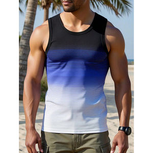 Débardeur de musculation vierge de haute qualité personnalisé gilet respirant vêtements pour hommes débardeur débardeur pour hommes - Product Image 4