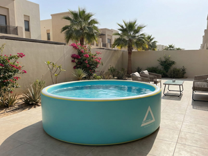 ISKYPOOL PVC Inflatable Pool Spa Drop Stitch Design for Children and Adults' Swimming - Product Image 4