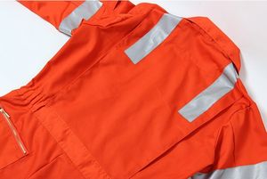 Salopette en coton/polyester Salopette antistatique Fournisseurs Combinaison uniforme de travail Salopette bon marché - Product Image 5