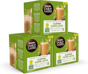 <span class=keywords><strong>Dolce</strong></span> <span class=keywords><strong>Gusto</strong></span> <span class=keywords><strong>Almond</strong></span> Latte Arabica Mellow Caféiné 36 Capsules Véganes Intensité 5 (3 Paquets X 12 Boîtes) - Product Image 6