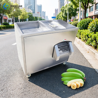Huisgebruik groene bananen schilmachine industriële bananenschil verwijderende schilmachine voor groene plantains
