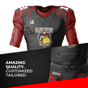 VENTA CALIENTE Personalizado Tackle Twill Mesh Juventud Fútbol Americano Práctica Jersey Sublimación Fútbol Americano Uniforme para Hombres - Product Image 5
