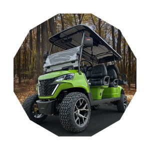 Alta calidad 4000W batería de litio recargable 4 asientos utilidad eléctrica carros de golf Buggy - Product Image 1