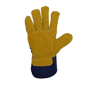 ถุงมือทำงานหนังแพะ,ถุงมือถักมือระบายอากาศได้ดีสำหรับคนงาน - Product Image 6