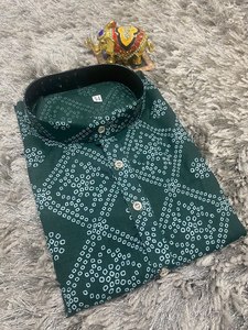 Kurta pour homme en coton 100% imprimé, anti-rides, écologique, coupe classique, par l'exportateur en gros Fabzone - Product Image 2