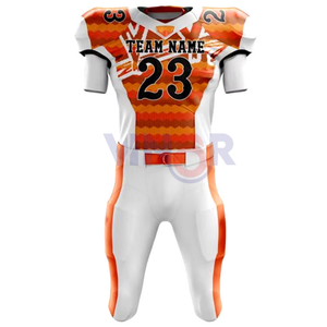 Vente chaude en gros 2025 maillot de Football américain haute qualité poids léger XL taille uniformes de Football américain les plus populaires - Product Image 2