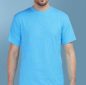 เสื้อยืดคอกลมสำหรับทั้งชายและหญิงเสื้อยืดทรงพอดีตัวสำหรับ100% เสื้อยืดดีไซน์ว่างเปล่าใส่ได้ทั้งชายและหญิง - Product Image 5