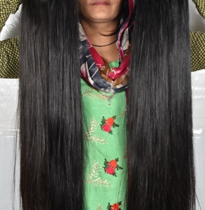 ผมแท้จากชาวพม่าแบบ100% ผมตรง Remy หยิกเป็นลอนแบบม้วนผมคนขายส่ง - Product Image 4