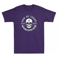 T-shirt vintage pour homme Maître Maçon Son Light Worldwide Franc-Maçonnerie, haute qualité, sur mesure, écologique, séchage rapide, en polaire, à manches courtes