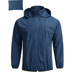 High Quality Lightweight Nylon <b>Jacket</b> for Men Breathable Waterproof with Custom Logo <b>Smart</b> Casual Style OEM Service Available - Product Image 1