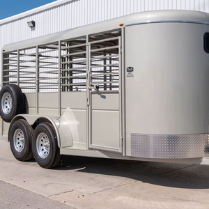 Remorque de transport pour chevaux à vendre, prête à être expédiée, fournisseur de remorques équestres - Product Image 1