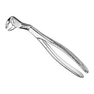 Kit de Pinzas de Extracción de Dientes de Acero Inoxidable Manuales - Juego de Instrumentos Quirúrgicos Dentales con Certificación CE, Suministros Médicos CARE CMS-M448 - Product Image 6