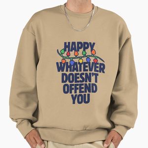 สเวตเชิ้ตคอกลมแบบสวมหัวผ้าฝ้ายผสมสำหรับทุกเพศเสื้อสเวตเชิ้ตสำหรับการสร้างแบรนด์และการส่งเสริมการขายจำนวนมาก - Product Image 5