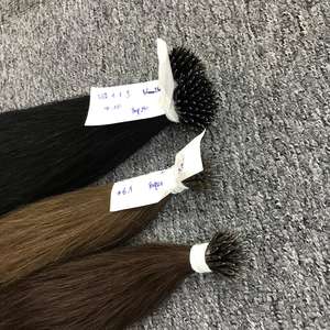 Vente chaude VQ Company 12A Top Grade Vietnamien Remy Droite Réel Humain Cuticule Aligné Extensions De Cheveux Nano Anneau Cheveux Meilleur - Product Image 3