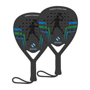 Raqueta de Pádel de Carbono 3K de Alta Calidad con Diseño Nuevo, Hecha a Mano con Red de Poliéster, Fabricada en Pakistán - Product Image 5