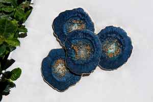 Porte-gobelet en résine fini à la main, style bohème, léger, écologique, design personnalisé pour une touche douce, aspect haut de gamme, vente en gros - Product Image 4