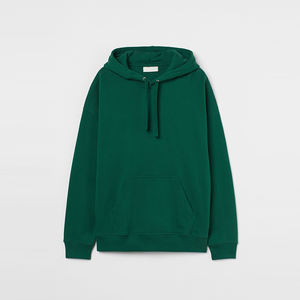 Sudadera con capucha de lana de talla grande personalizada para hombre, sudaderas de moda de invierno con estampado Digital, diseño bordado de seda abullonada - Product Image 1