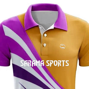 Conjuntos de cricket de alta calidad Último diseño 100% Poliéster Jersey Impreso Polos Cricket Jersey Hecho en Pakistán - Product Image 5