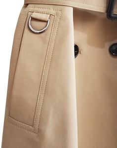 Chaqueta de mezcla de lana de invierno sólida para mujer Abrigo de gran tamaño con forro de lino para otoño Moderno y cómodo - Product Image 6