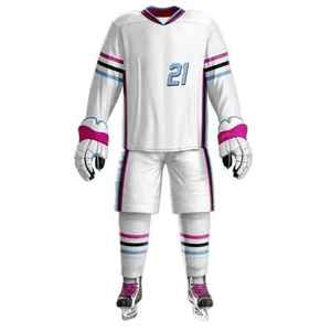 Uniforme de hockey sur glace sport sur mesure maille Performance uniforme de hockey sur glace uniforme de hockey sur glace de qualité fine - Product Image 1