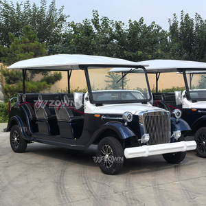 รถทัวร์ไฟฟ้า4ล้อแบบวินเทจรถบัสท่องเที่ยวสไตล์คลาสสิกงานแฮนด์เมดสั่งทำ - Product Image 3