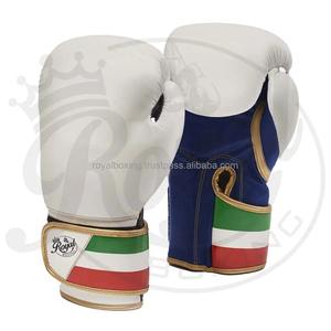 Logo personnalisé de haute qualité PU Gants de boxe Muay Thai Kick Gants de boxe Punching MMA Gants d'entraînement - Product Image 2