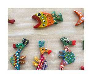 Vivid Colors <b>Wooden</b> Painted <b>Toys</b> - ASTM <b>Wooden</b> Painted <b>Toy</b> Fish with Non-Toxic Materials, <b>Wooden</b> <b>Toys</b> with Safe Export Quality - Product Image 5