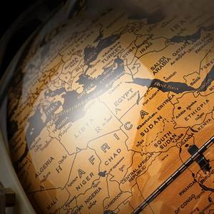 Globe terrestre rotatif classique, décoration de bureau, décoration de la maison, de la salle d'étude, cadeau, globe décoratif, artisanat en métal fait à la main - Product Image 4