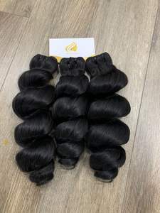 Paquete de ondas rectas sedosas crudas 100% Extensiones de cabello Remy natural de Vietnam Donante único 8-32 pulgadas 100g MOQ Envío mundial - Product Image 6