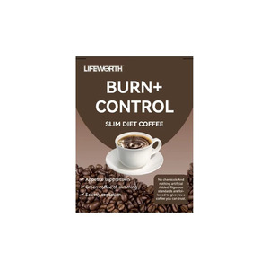 Black Coffee Sugar-Free <b>Detox</b> Slimming Instant Coffee with Green <b>Tea</b> Extract for Fast <b>Weight</b> <b>Loss</b> - Product Image 1