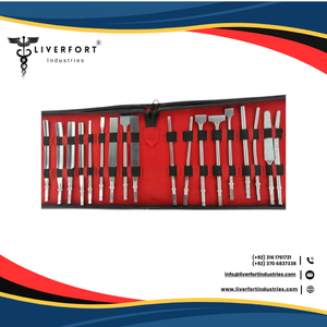 Kit de Instrumentos Ortopédicos de Acero al por Mayor de Fábrica, 20 Piezas, Instrumentos Quirúrgicos A+, Fuente de Alimentación Manual, LiverFort CE - Product Image 5