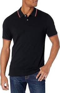 Polos de hombre de manga corta lisos informales personalizados 100% algodón, polos cómodos de talla grande para hombre, hechos en Pakistán - Product Image 2