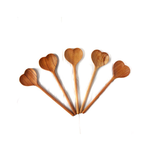 Cucharas de madera hechas a mano Artisan Grove de alta calidad, venta al por mayor, cuchara de madera desechable, tenedor, cuchillo - Product Image 2